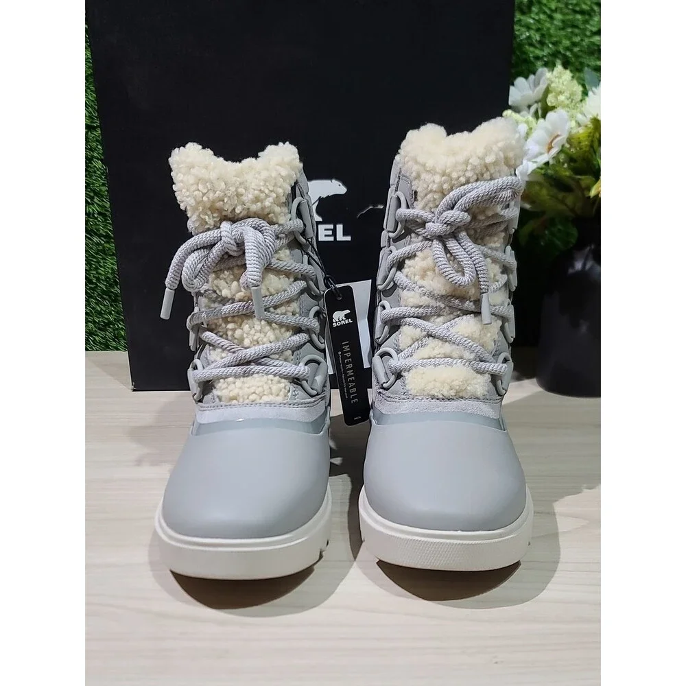 Sorel Joan of Arctic Next Lite Waterproof Boots / Dove US Women's 7.5 NEW